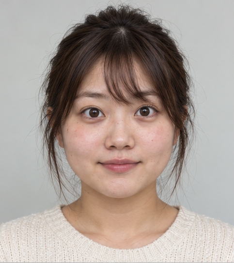 診断結果の顔イメージ
